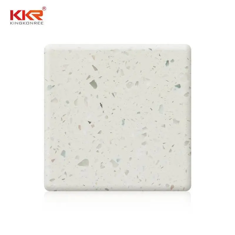 1220 mm gemodificeerde soid-oppervlakteplaat met chips Kleur KKR-M1658 1