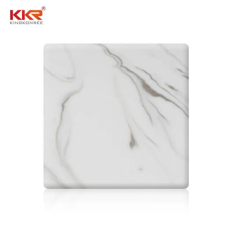 Artificial Marble Texture Pattern Solid Surface Sheets KKR-M8818 1