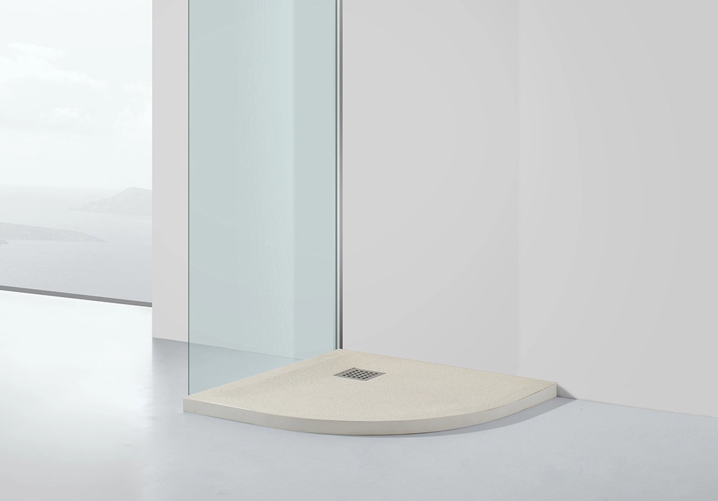 KingKonree white 1800 x 800 shower tray customized for motel 2