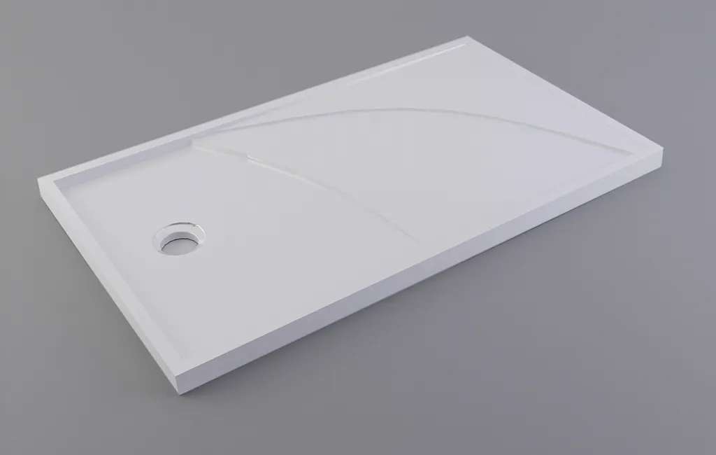 KingKonree rectangle square shower tray design for home 3