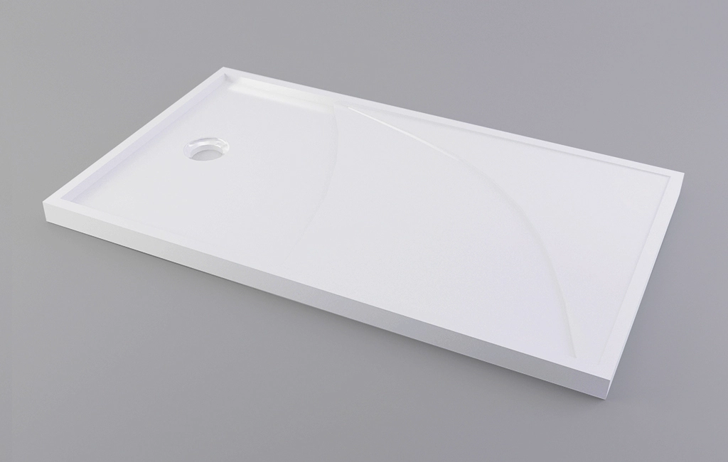 acrylic narrow shower tray supplier for motel 2
