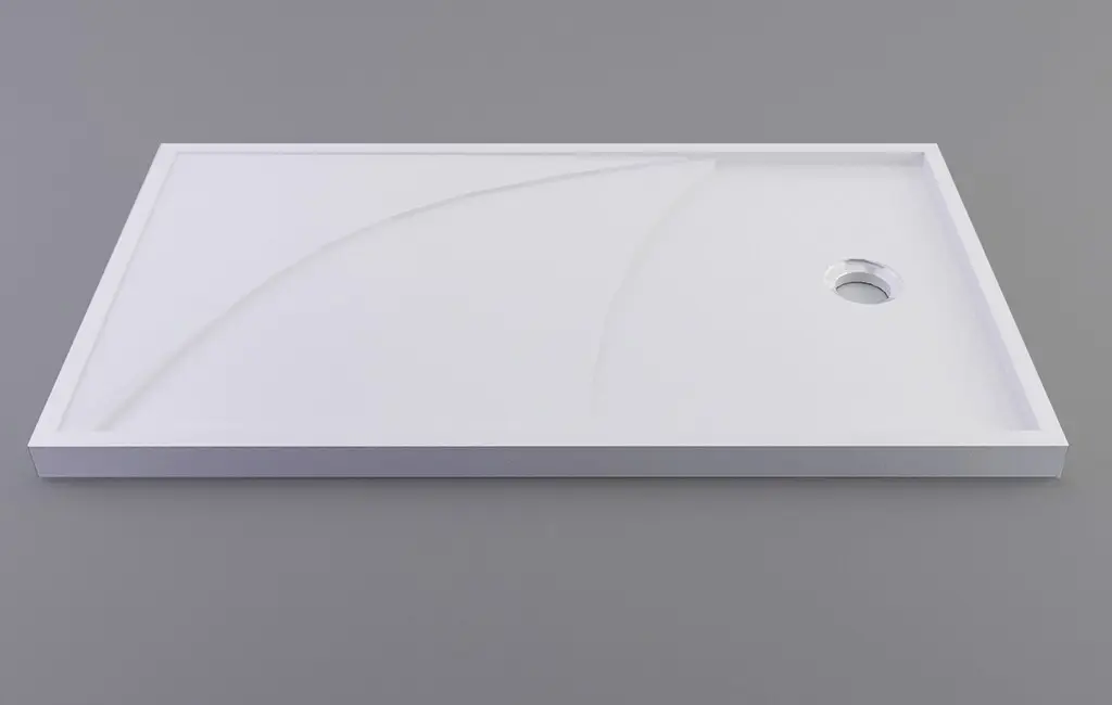 KingKonree acrylic grey shower tray resin for home 3