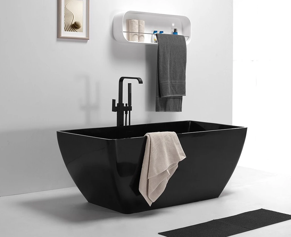 white contemporary bathtubs freestanding ODM KingKonree 2