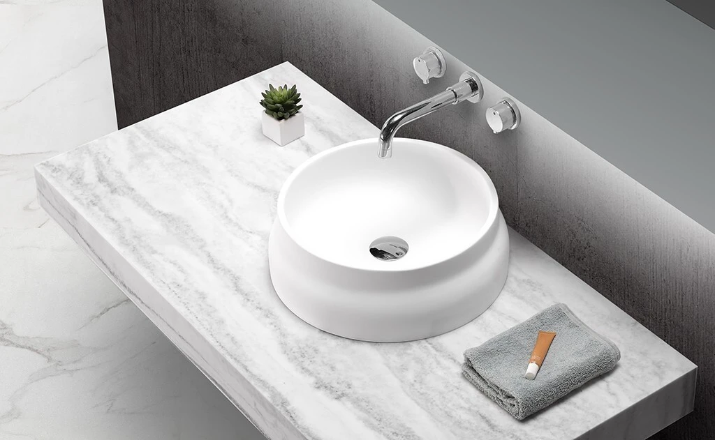 marble top mount bathroom sink cheap sample for room 2