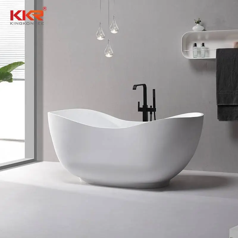 Baignoire à surface solide de petite taille de conception personnalisée KKR-B073 1