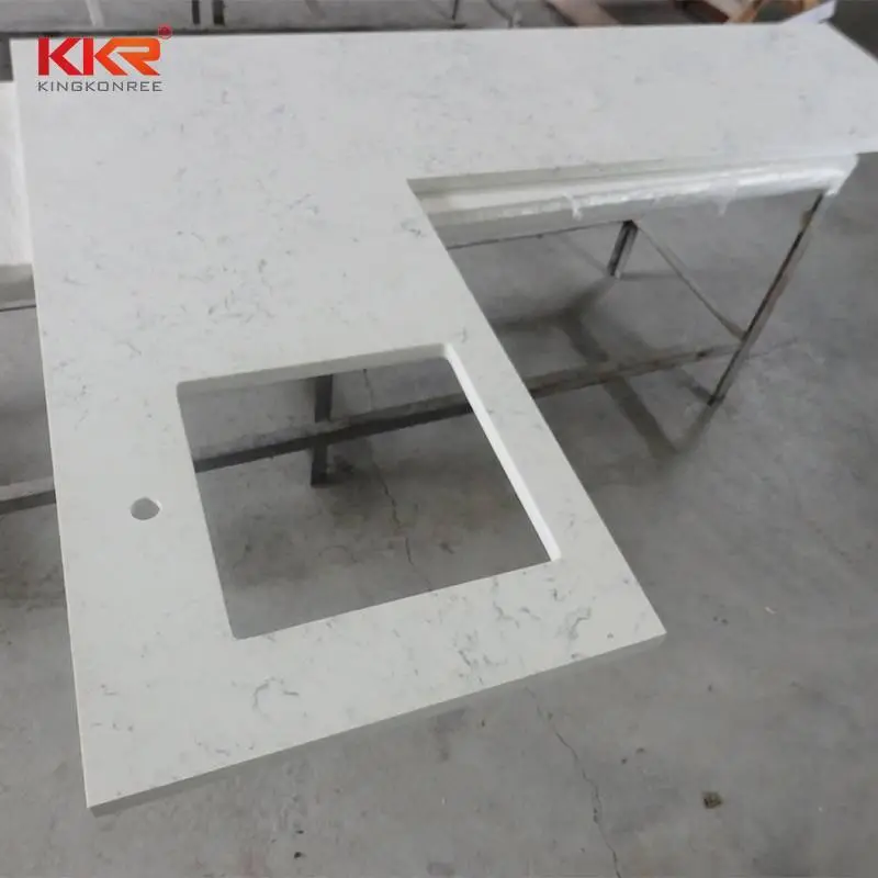 Custom Size Acrylic Soild Surface Kitchen Countertop KKR-KT001 1
