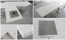 square solid surface worktops factory price for restaurant 2
