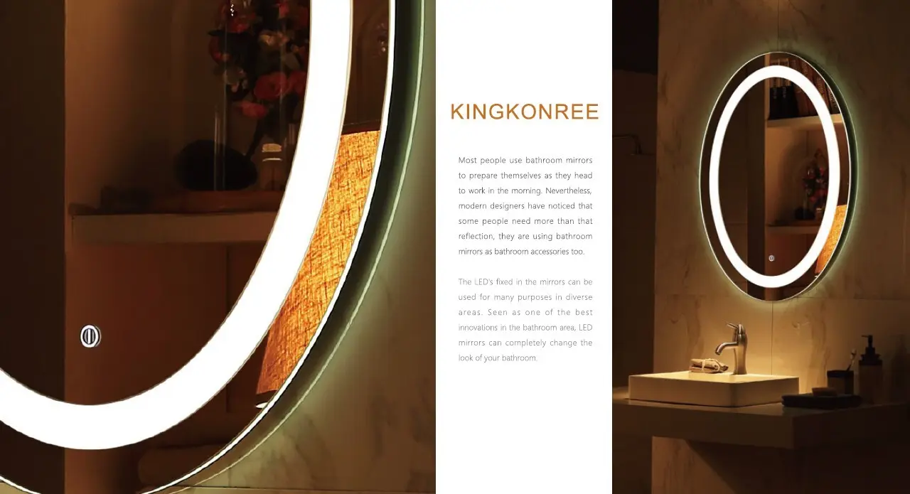 artificial washroom mirrors high-end for home 2