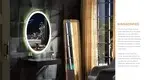 elegant wall mounted mirror customized design for hotel 2