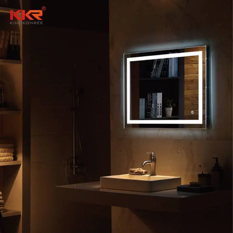 Espejo de baño con luz LED de venta caliente KKR-8022 1