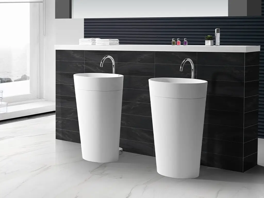 KingKonree free standing wash basin factory price for home 2