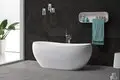 KingKonree rectangular freestanding bathtub free design for family decoration 2