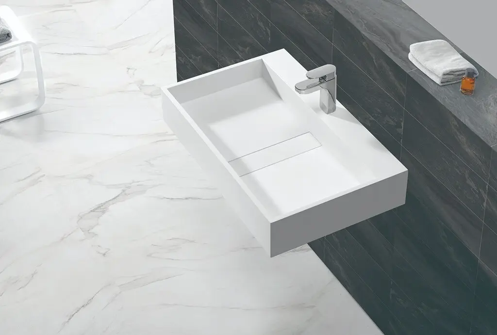 KingKonree solid surface basin top-brand for bathroom 2