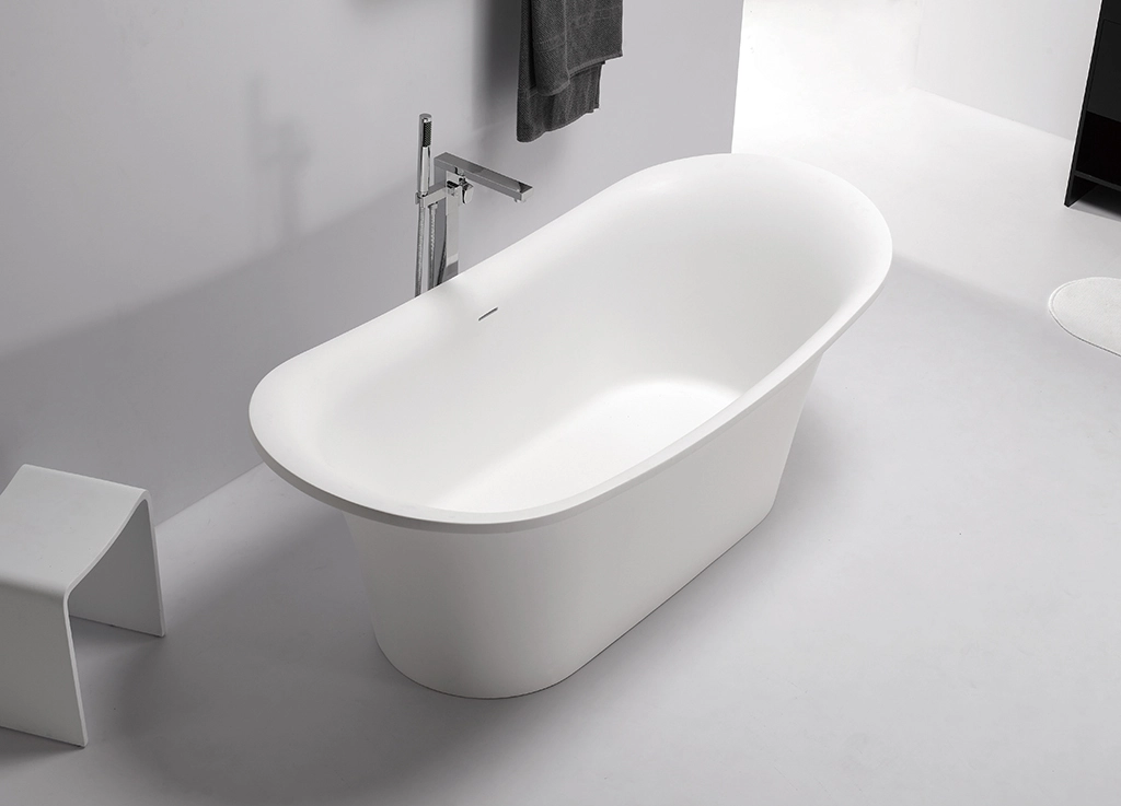 matt rectangular freestanding tub custom for bathroom 2