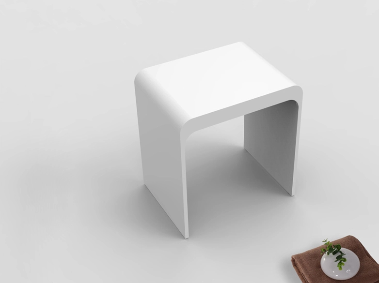 sturdy small bathroom stool design for room 2