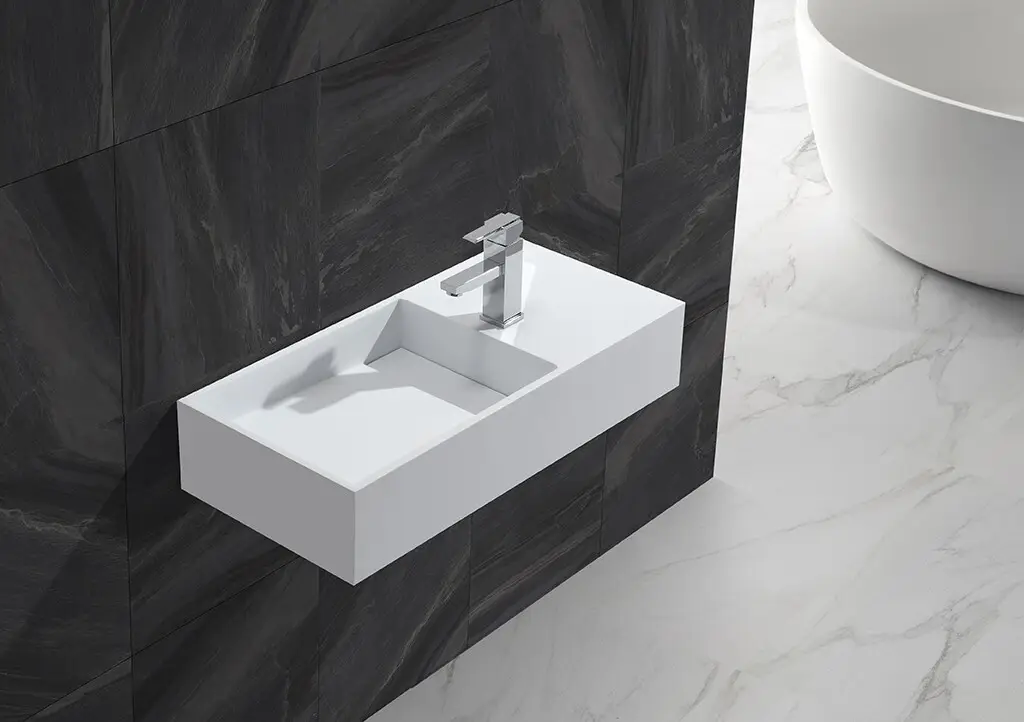 sturdy wall hung basin sink for bathroom 2