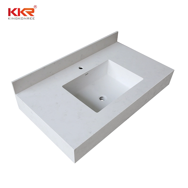 integrated quartz bathroom vanity manufacturer for motel 1