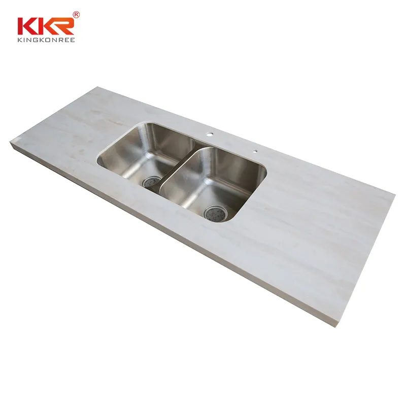 quartz stone solid worktops factory price for hotel 1