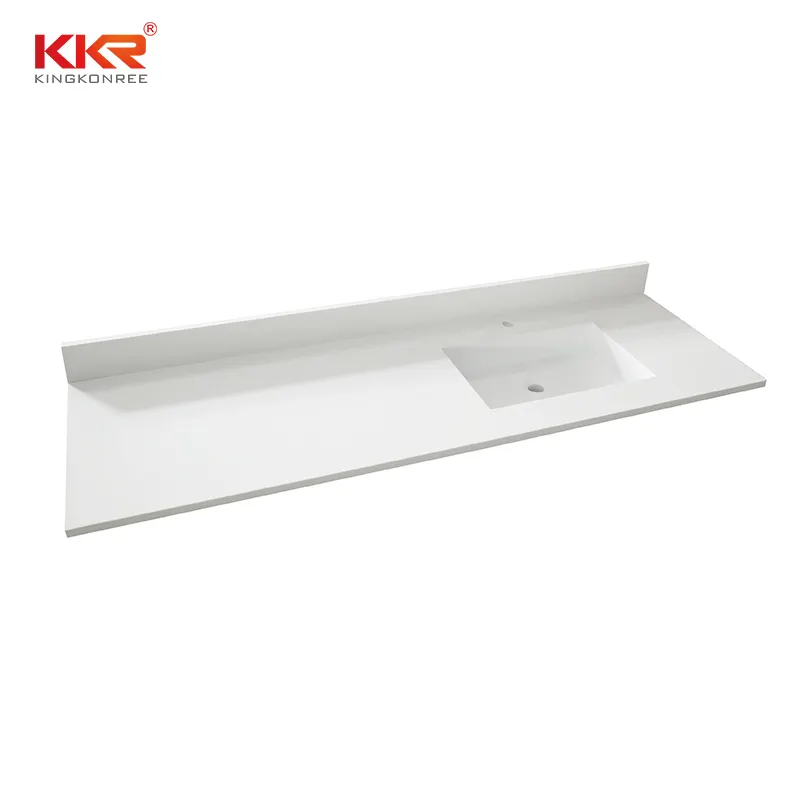 KingKonree back splash acrylic countertops manufacturer for bathroom 1
