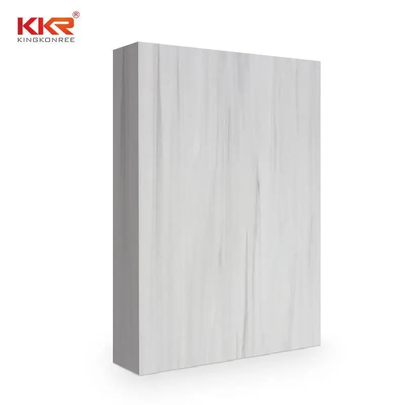 Acrylplaat Prijs Zuiver wit massief oppervlak acrylsteen KKR-M2804 1