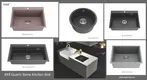 KingKonree black undermount sink manufacturer for hotel 3