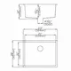 KingKonree black undermount sink manufacturer for hotel 2