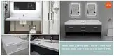 KingKonree artificial solid surface bathroom countertops supplier for bathroom 2