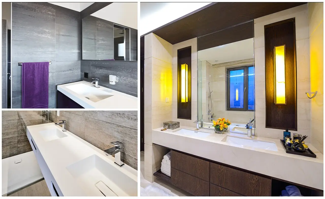 KingKonree acrylic countertops latest design for hotel 2