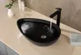 KingKonree black above counter lavatory sink supplier for home 2