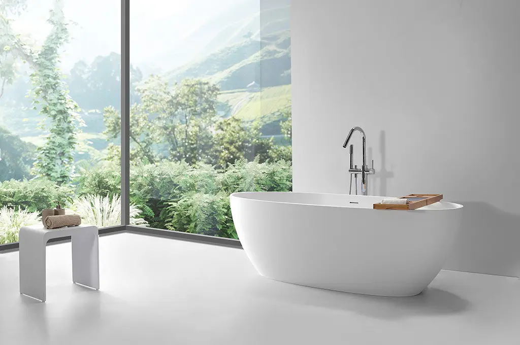 on-sale rectangular freestanding tub OEM for shower room 2