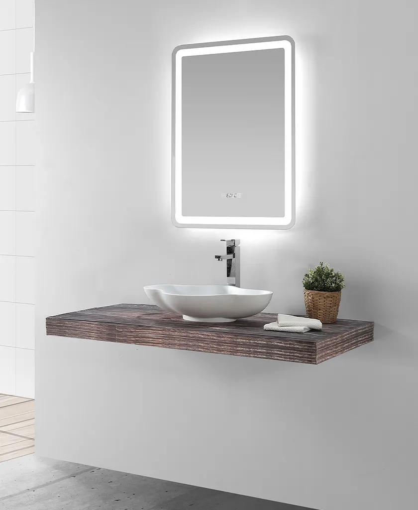 KingKonree thermoforming above counter bathroom sink vanity supplier for hotel 2