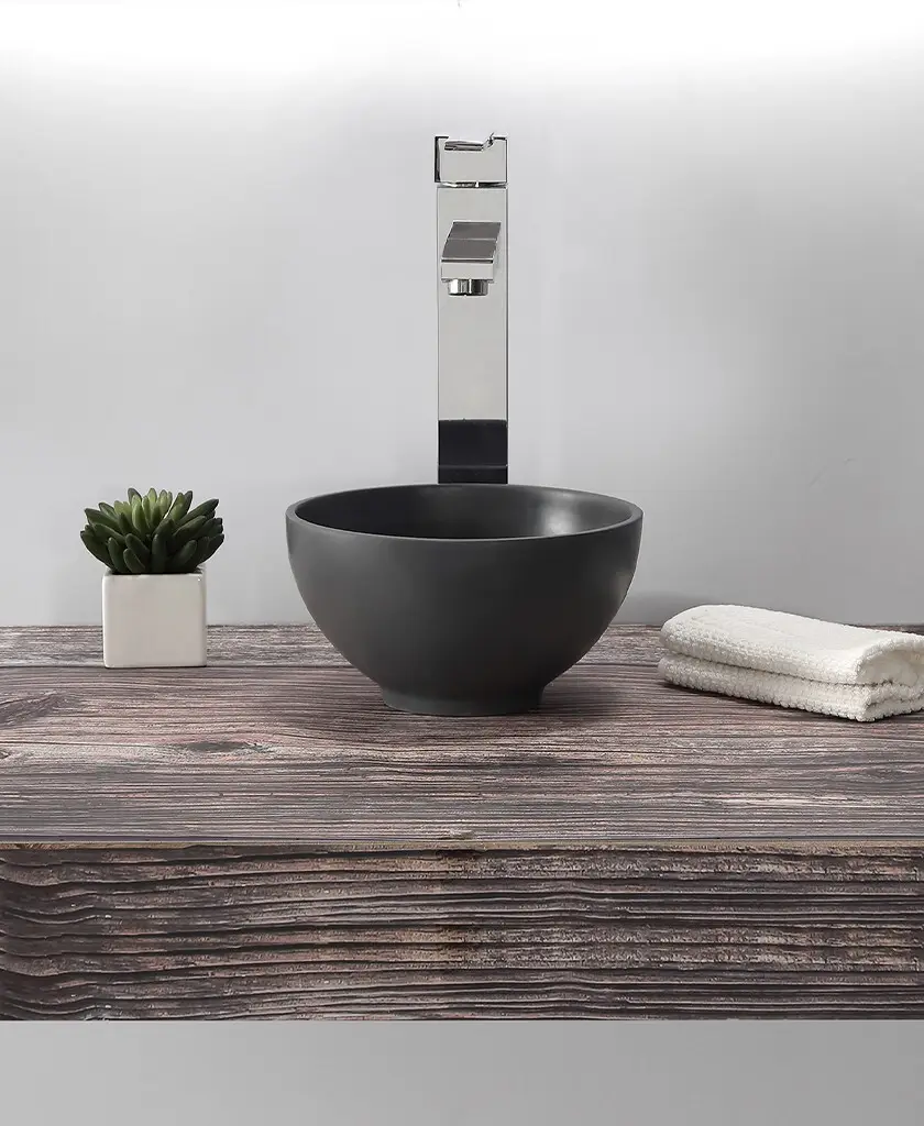 KingKonree white bathroom sinks above counter basins design for restaurant 2