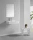 luxury wall hanging sink customized for hotel 2