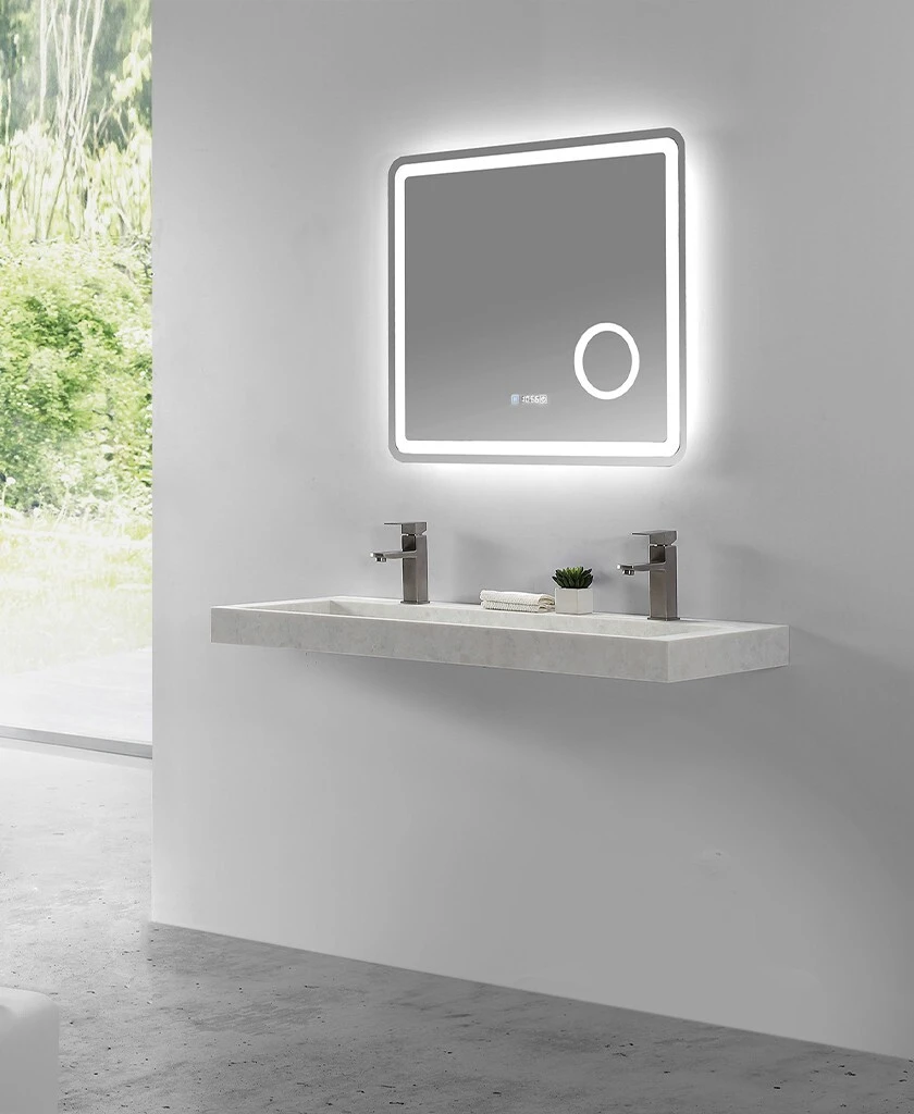 fashion black wall mounted basin design for home 2