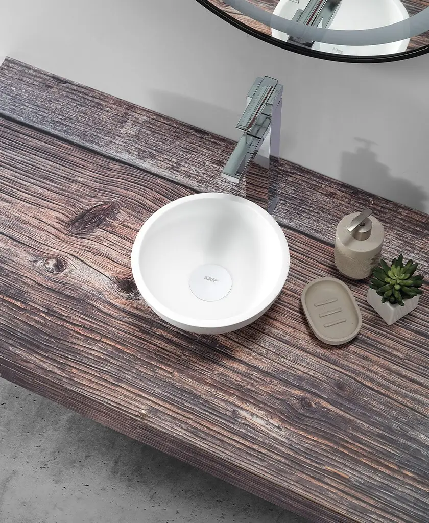 reliable top mount bathroom sink supplier for hotel 2