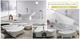 KingKonree durable bathroom freestanding tub OEM for shower room 8