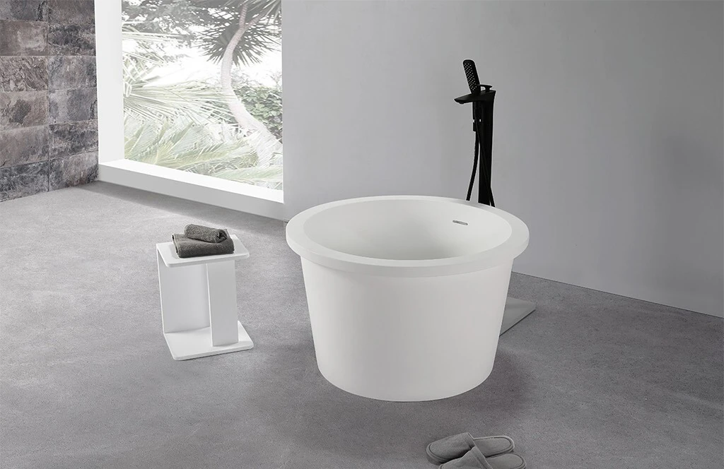 KingKonree matt bathroom stand alone tub ODM for shower room 2