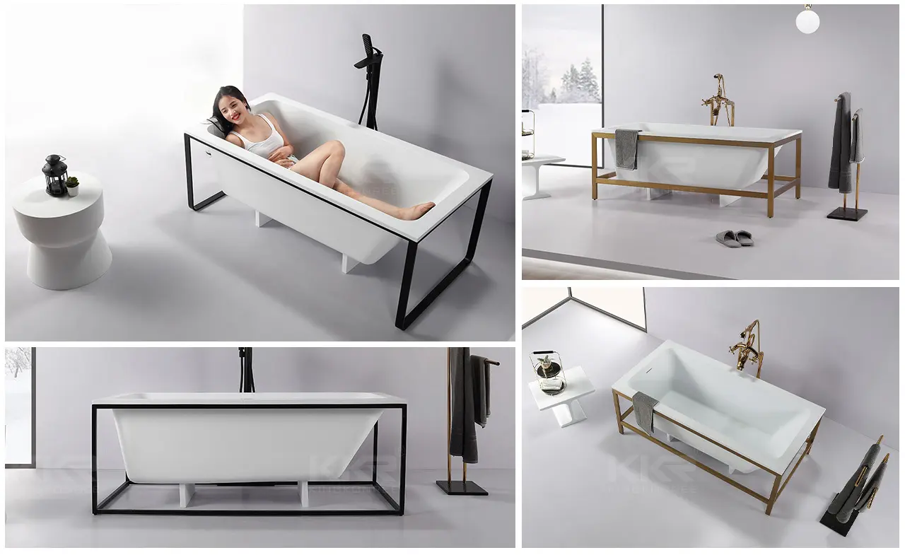 KingKonree bathtubs free design for family decoration 8