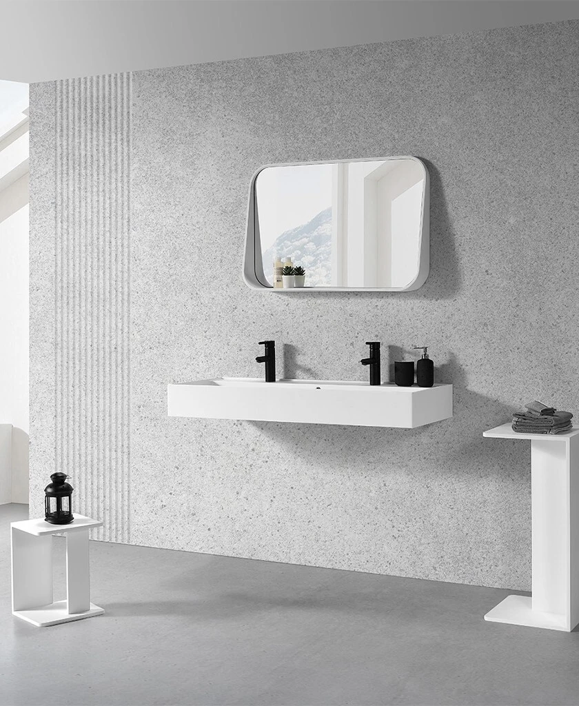 900mm wall hung bathroom basins sink for hotel 2