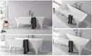 KingKonree matt rectangular freestanding bathtub supplier for hotel 8