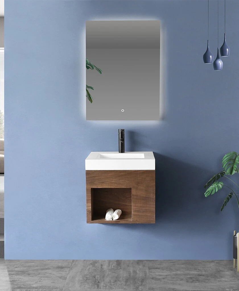 KingKonree hot-sale corner basin cabinet factory for hotel 2