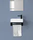 sanitary ware under basin cabinet design for motel 2