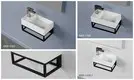 sanitary ware under basin cabinet design for motel 8