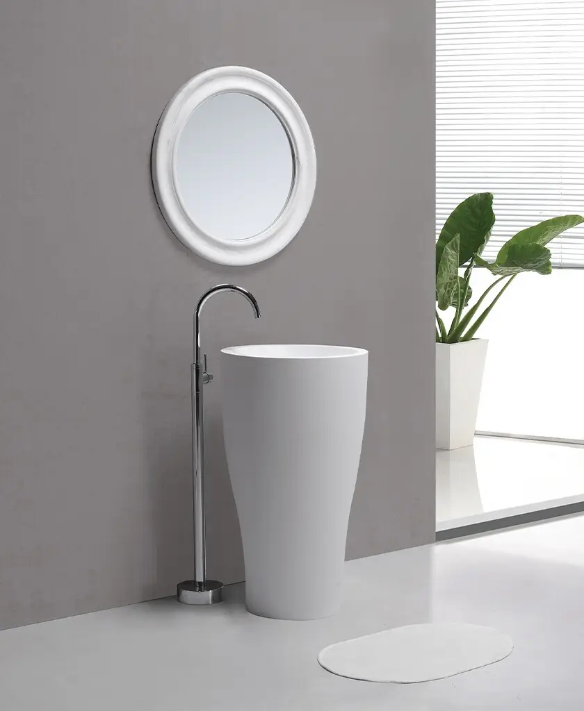 KingKonree height stand alone bathroom sink manufacturer for motel 2