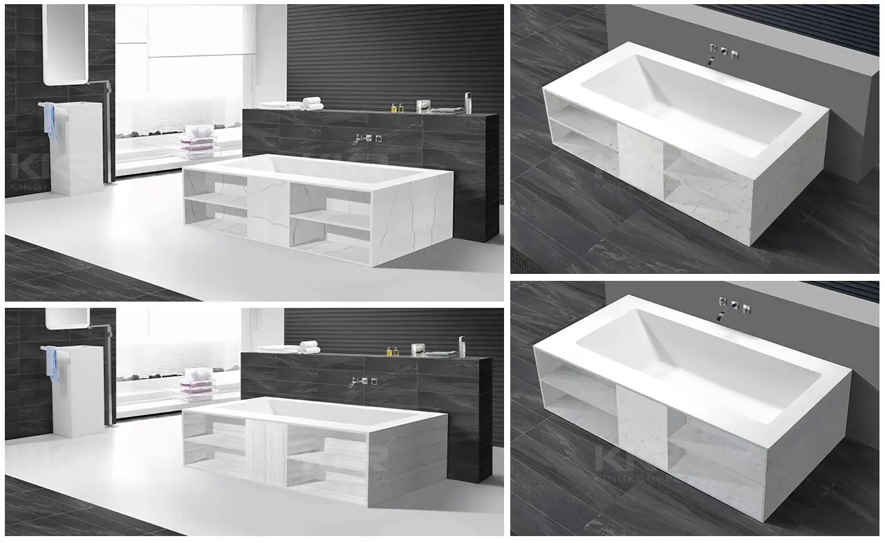 KingKonree modern bathtub ODM for bathroom 8