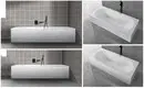 KingKonree stone resin bathtub ODM for shower room 8