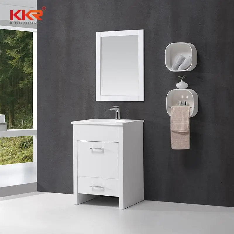 Small Size Bathroom Vanity With Storage KKR-705CF 1