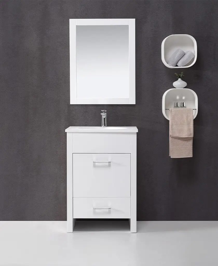 Kingkonree Smooth Vertical Culture Marble White Shower Wall Panel Shower Surround Tubs KKR-CMW25 2