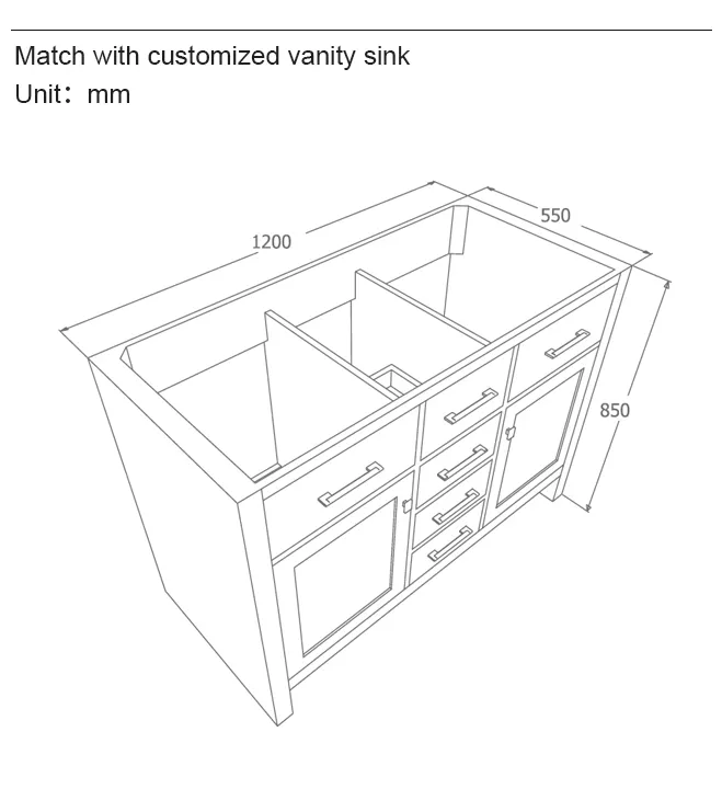 KingKonree elegant bath vanity cabinets factory for home 3