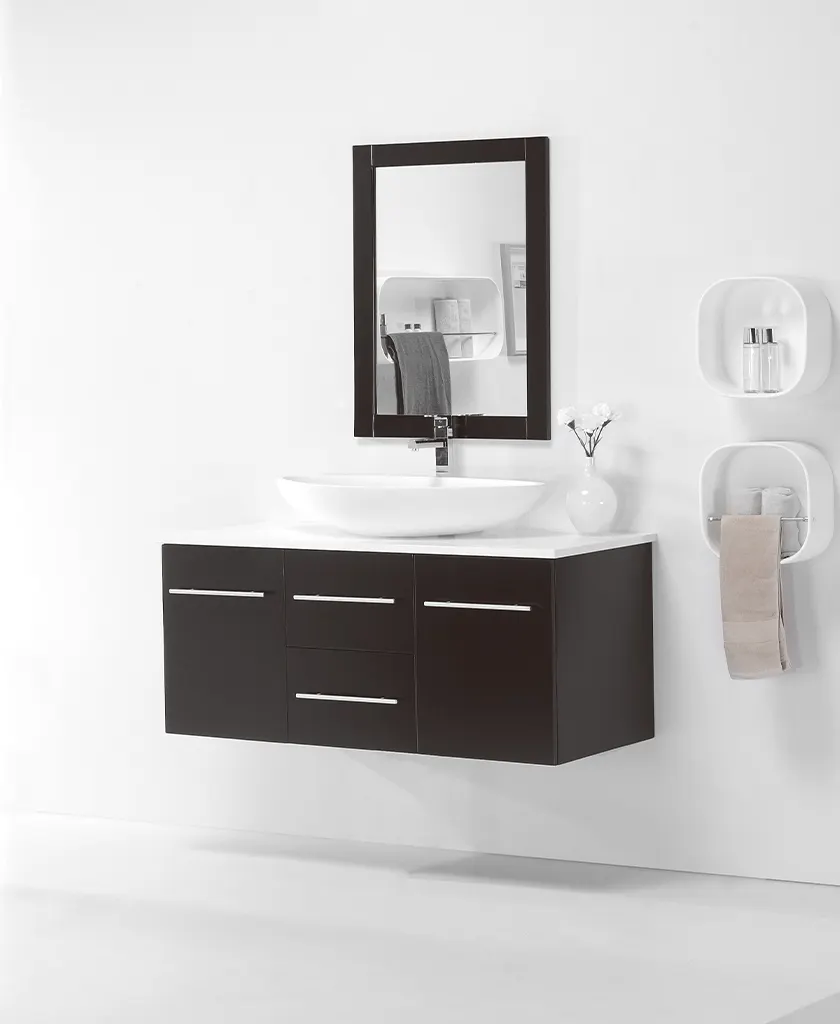 KingKonree hot-sale kitchen vanity cabinet factory for households 2